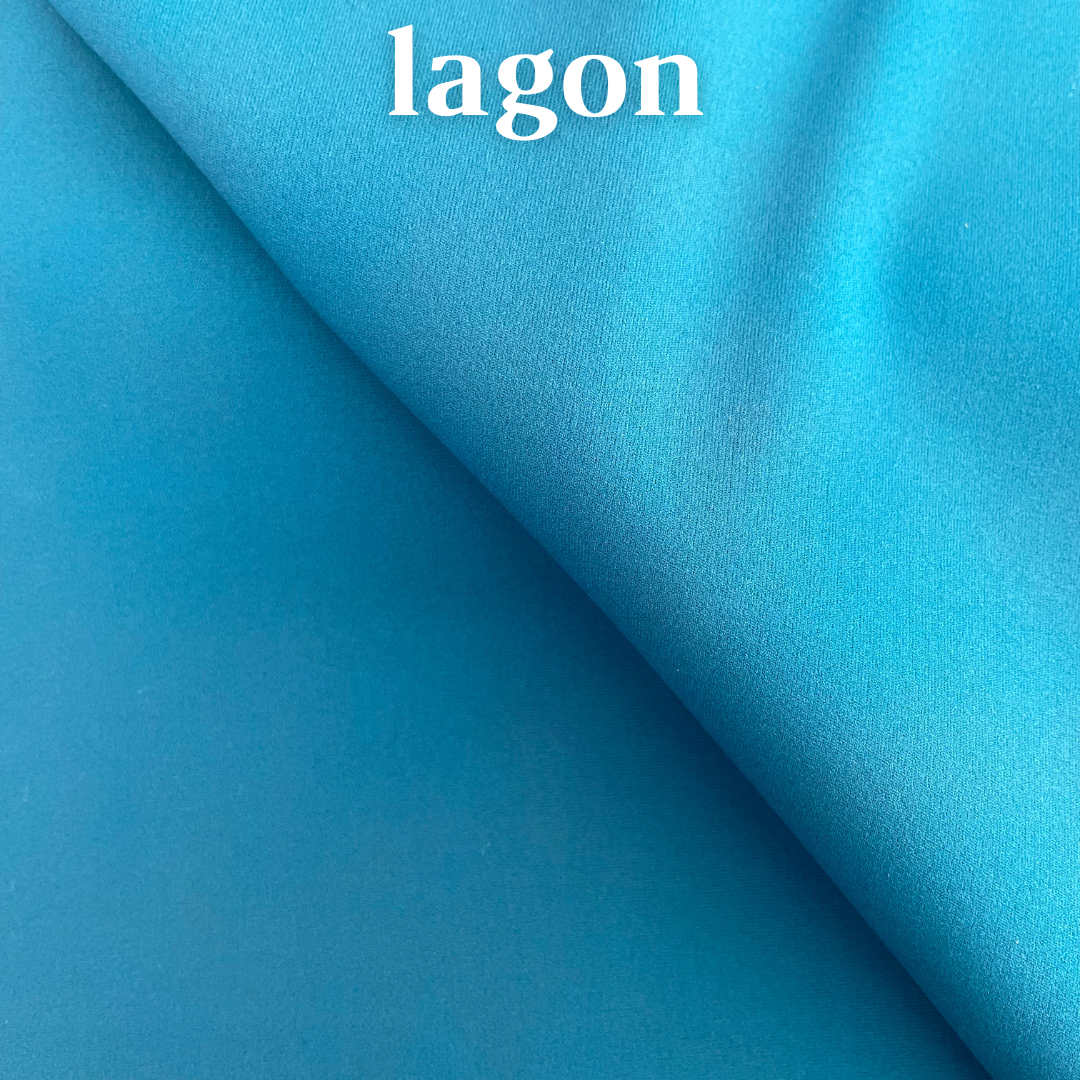 tissu de set de maillot de bain marilou studio couleur lagon