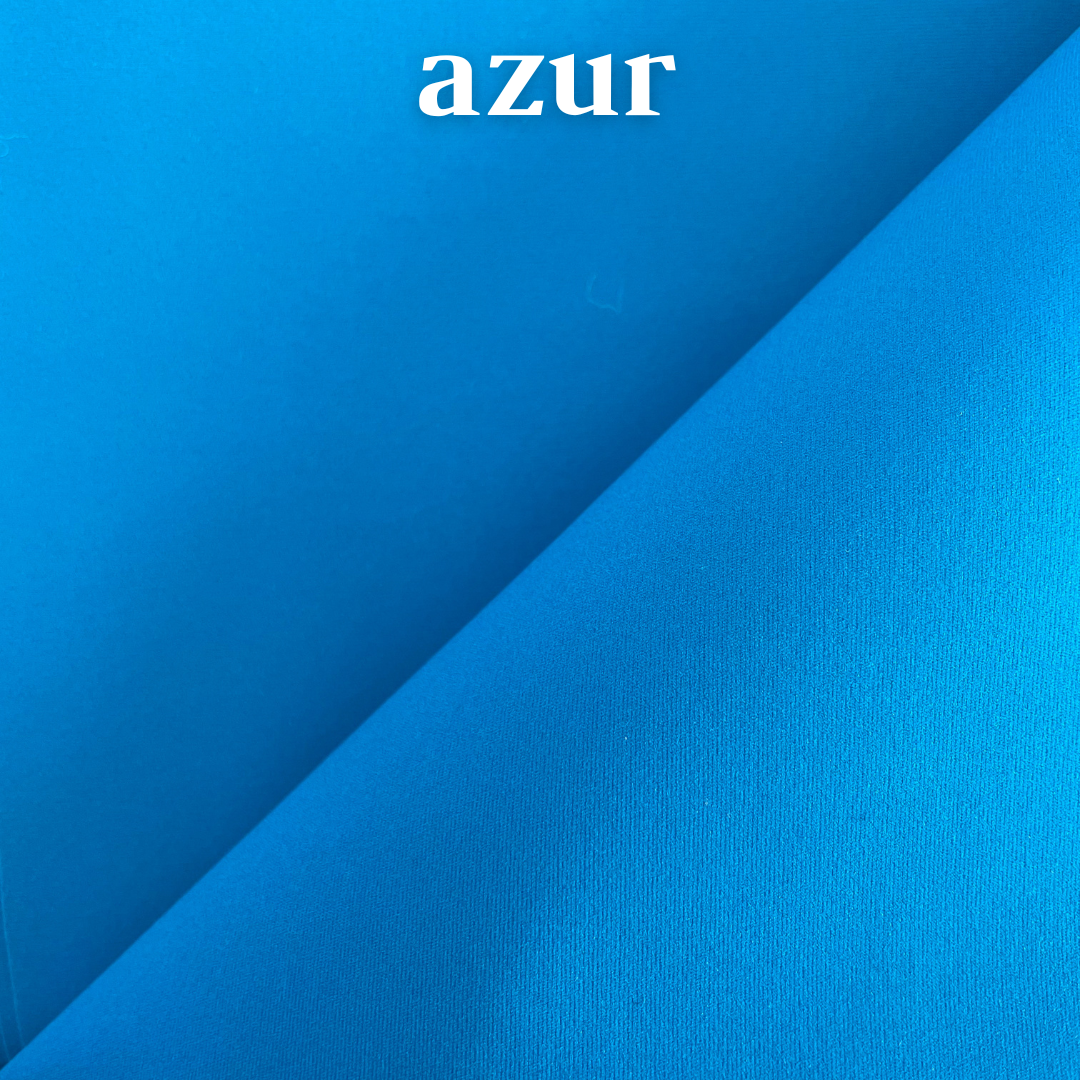tissu de set de maillot de bain marilou studio couleur azur