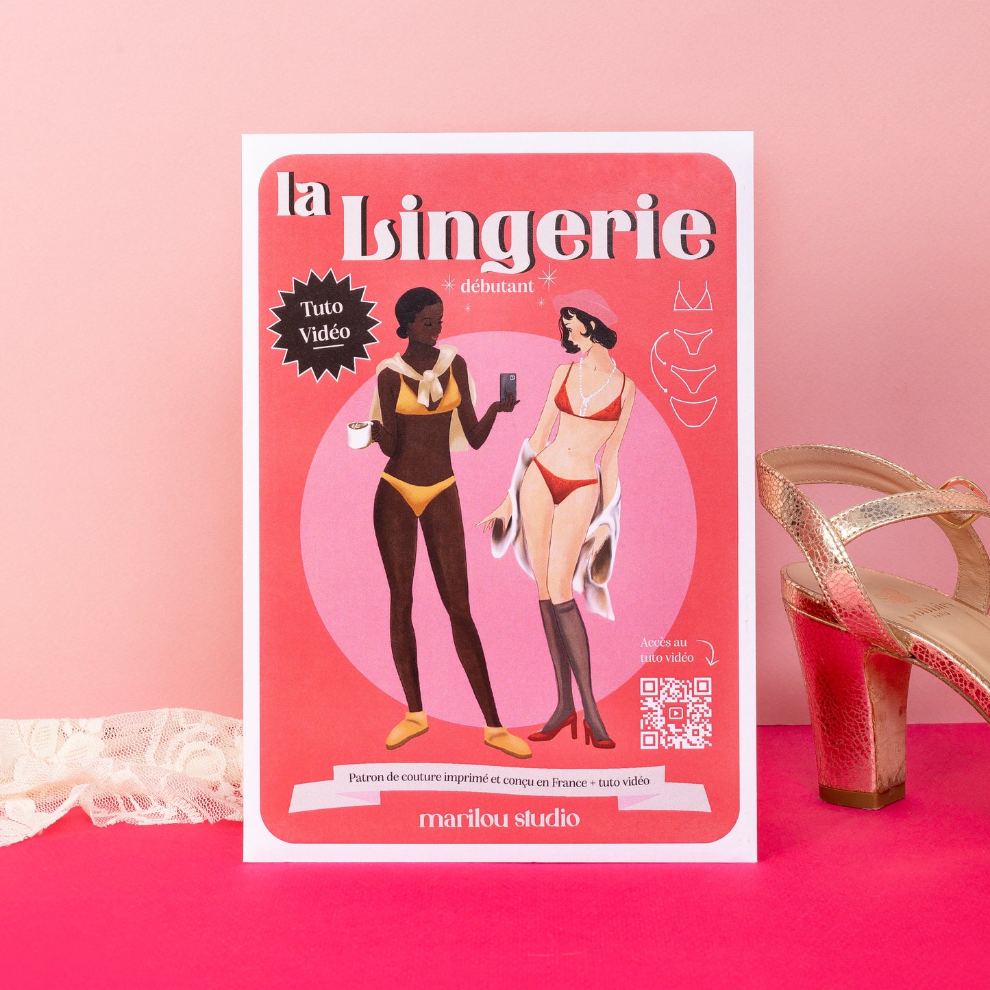 patron couture ensemble lingerie