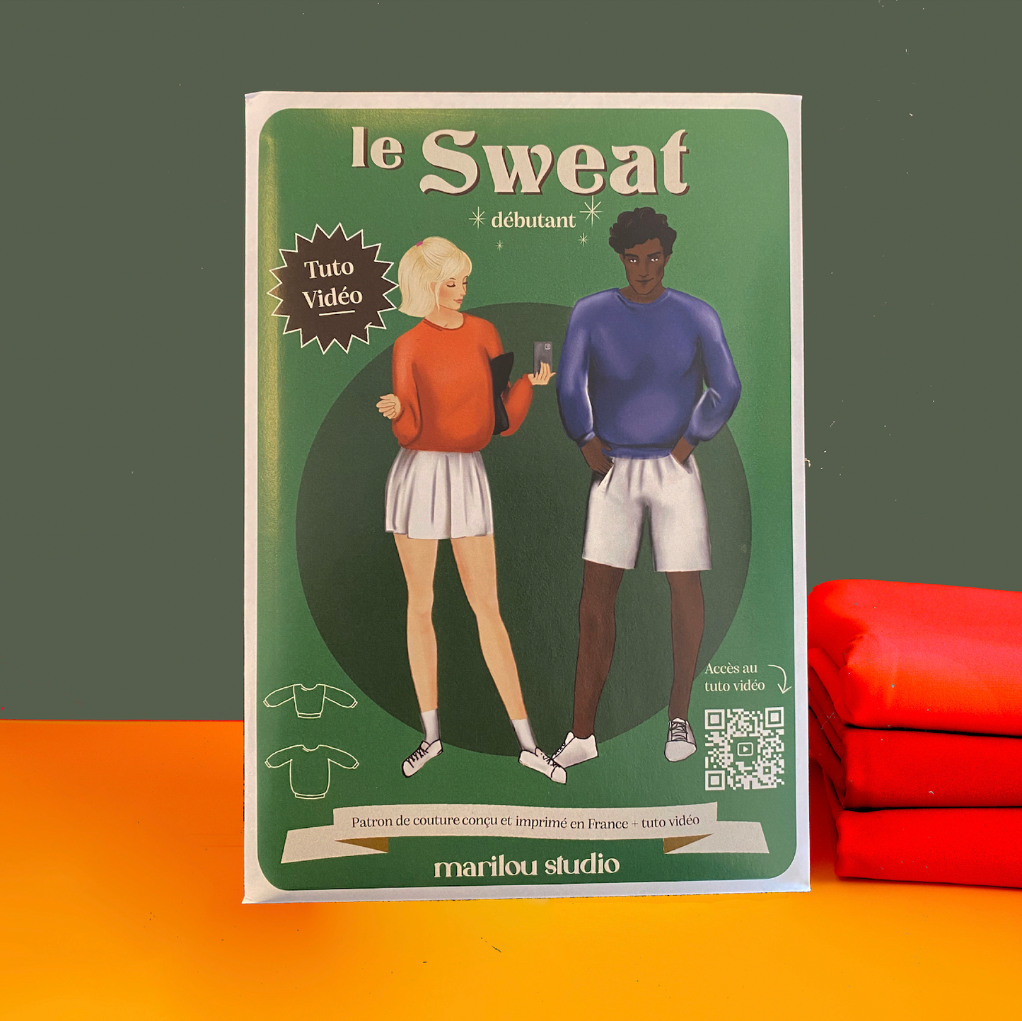 le patron du sweat mixte marilou studio